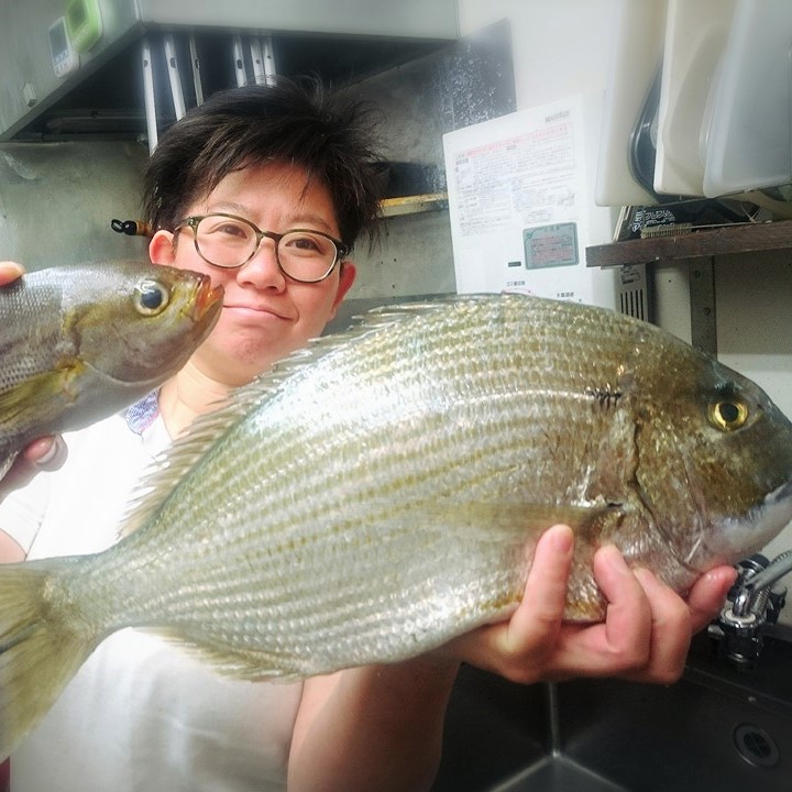 高知宿毛漁港より！イサキに白鯛！